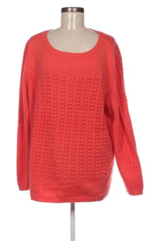 Γυναικείο πουλόβερ, Μέγεθος 3XL, Χρώμα Πορτοκαλί, Τιμή 14,35 €