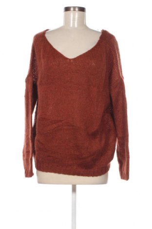 Дамски пуловер, Размер XL, Цвят Оранжев, Цена 11,60 лв.