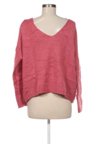 Дамски пуловер, Размер L, Цвят Розов, Цена 12,47 лв.