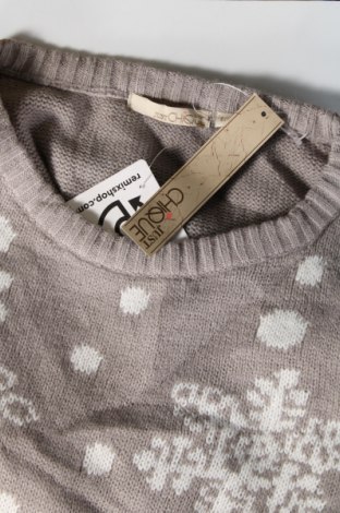 Γυναικείο πουλόβερ, Μέγεθος L, Χρώμα Γκρί, Τιμή 9,39 €