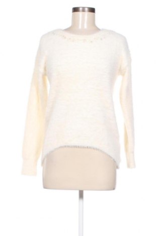 Дамски пуловер, Размер M, Цвят Екрю, Цена 13,92 лв.