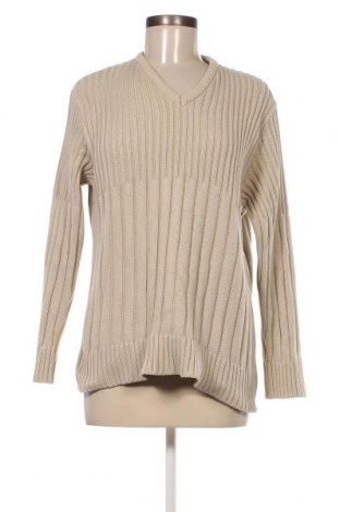 Дамски пуловер, Размер L, Цвят Бежов, Цена 19,42 лв.