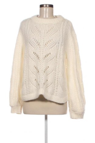 Дамски пуловер Abercrombie & Fitch, Размер L, Цвят Екрю, Цена 45,26 лв.