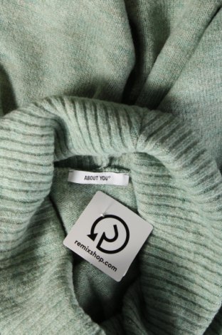 Дамски пуловер About You, Размер L, Цвят Зелен, Цена 28,52 лв.