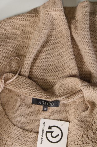 Γυναικείο πουλόβερ Adagio, Μέγεθος M, Χρώμα  Μπέζ, Τιμή 2,69 €