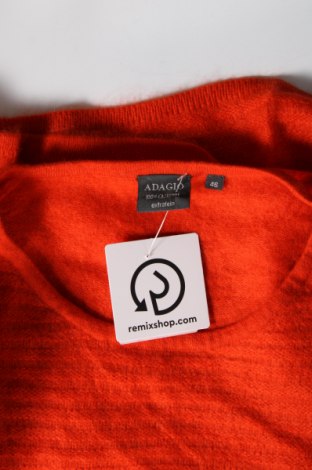 Дамски пуловер Adagio, Размер XL, Цвят Оранжев, Цена 29,00 лв.