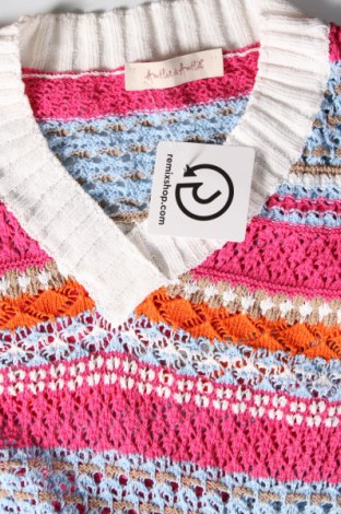 Дамски пуловер Amelie & Amelie, Размер M, Цвят Многоцветен, Цена 29,00 лв.