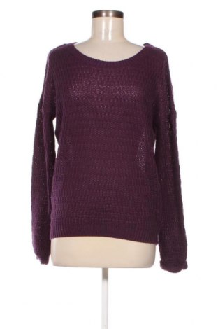 Дамски пуловер Amisu, Размер L, Цвят Лилав, Цена 11,60 лв.