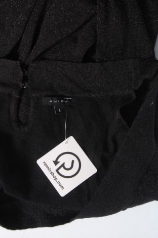 Дамски пуловер Amisu, Размер L, Цвят Черен, Цена 4,35 лв.