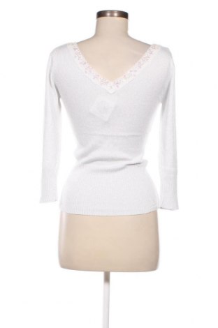 Γυναικείο πουλόβερ Amisu, Μέγεθος M, Χρώμα Λευκό, Τιμή 4,66 €