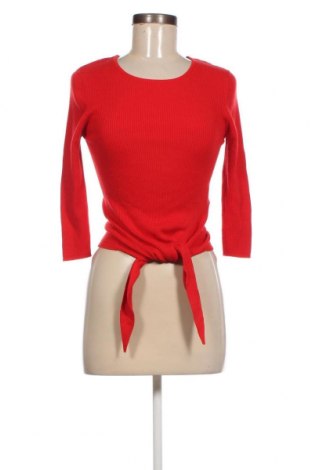 Дамски пуловер Amisu, Размер S, Цвят Червен, Цена 8,41 лв.