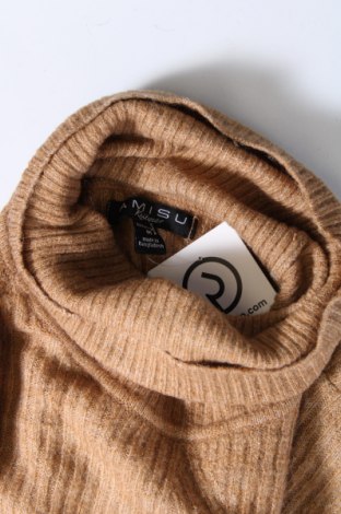 Дамски пуловер Amisu, Размер M, Цвят Бежов, Цена 11,60 лв.