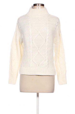 Γυναικείο πουλόβερ Amisu, Μέγεθος S, Χρώμα Λευκό, Τιμή 4,66 €
