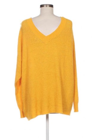 Γυναικείο πουλόβερ Amisu, Μέγεθος L, Χρώμα Κίτρινο, Τιμή 4,66 €