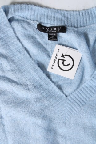 Γυναικείο πουλόβερ Amisu, Μέγεθος M, Χρώμα Μπλέ, Τιμή 5,92 €