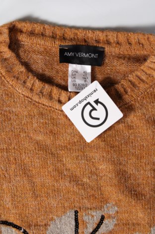 Дамски пуловер Amy Vermont, Размер M, Цвят Кафяв, Цена 20,09 лв.