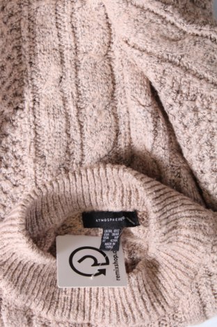 Дамски пуловер Atmosphere, Размер M, Цвят Бежов, Цена 11,60 лв.