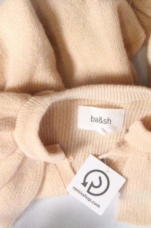 Дамски пуловер Ba&sh, Размер XS, Цвят Бежов, Цена 120,36 лв.