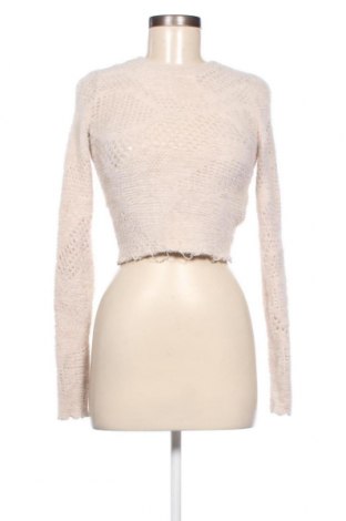 Γυναικείο πουλόβερ Bershka, Μέγεθος S, Χρώμα Εκρού, Τιμή 10,67 €