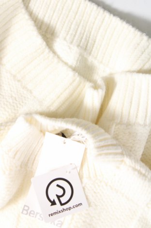 Γυναικείο πουλόβερ Bershka, Μέγεθος S, Χρώμα Λευκό, Τιμή 9,48 €