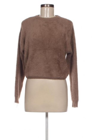 Дамски пуловер Bershka, Размер M, Цвят Бежов, Цена 14,21 лв.