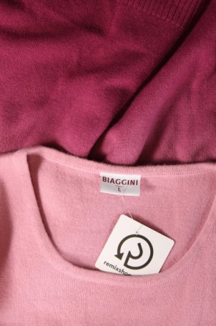 Γυναικείο πουλόβερ Biaggini, Μέγεθος L, Χρώμα Ρόζ , Τιμή 7,36 €