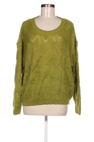 Дамски пуловер Blind Date, Размер L, Цвят Зелен, Цена 15,08 лв.
