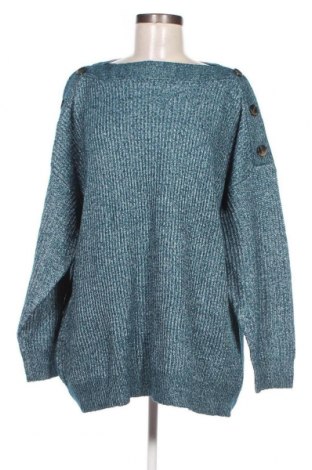 Дамски пуловер Body Flirt, Размер XXL, Цвят Син, Цена 9,57 лв.