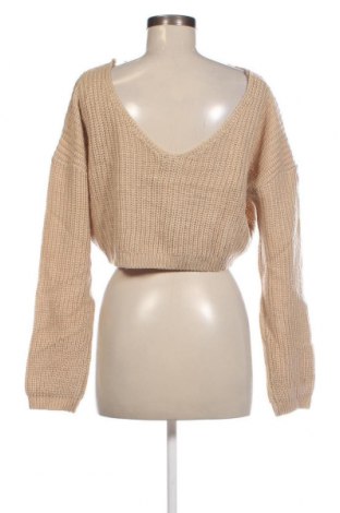 Дамски пуловер Boohoo, Размер M, Цвят Бежов, Цена 12,47 лв.