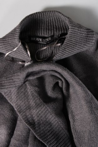 Γυναικείο πουλόβερ Brave Soul, Μέγεθος M, Χρώμα Γκρί, Τιμή 8,37 €