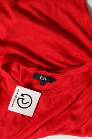 Дамски пуловер C&A, Размер L, Цвят Червен, Цена 9,57 лв.