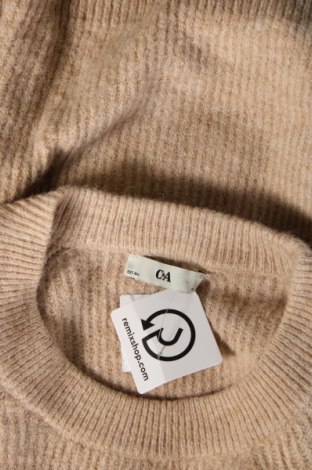 Pulover de femei C&A, Mărime XL, Culoare Bej, Preț 31,48 Lei