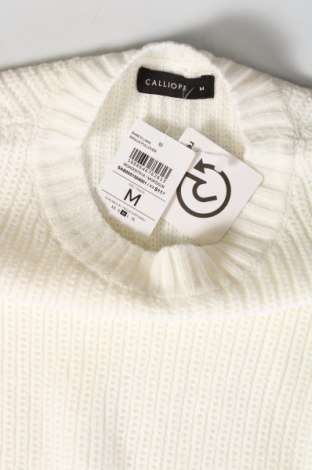 Γυναικείο πουλόβερ Calliope, Μέγεθος M, Χρώμα Λευκό, Τιμή 8,77 €