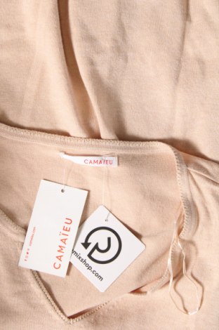 Damenpullover Camaieu, Größe M, Farbe Beige, Preis 8,77 €