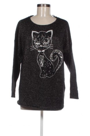 Γυναικείο πουλόβερ Canda, Μέγεθος L, Χρώμα Μαύρο, Τιμή 9,87 €