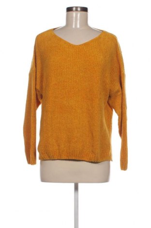 Дамски пуловер Cartoon, Размер M, Цвят Жълт, Цена 15,08 лв.