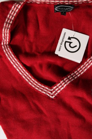 Дамски пуловер Cecilia Classics, Размер S, Цвят Червен, Цена 12,47 лв.