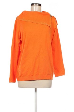 Дамски пуловер Christian Materne, Размер L, Цвят Оранжев, Цена 13,53 лв.