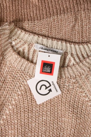 Дамски пуловер Christine Laure, Размер XL, Цвят Бежов, Цена 58,80 лв.