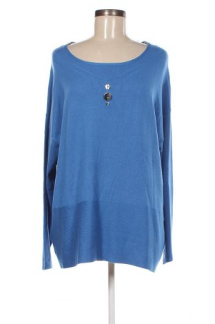 Γυναικείο πουλόβερ Christine Laure, Μέγεθος L, Χρώμα Μπλέ, Τιμή 28,86 €