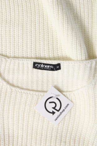 Damski sweter Colours Of The World, Rozmiar M, Kolor Biały, Cena 41,79 zł