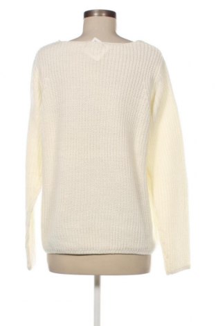 Дамски пуловер Colours Of The World, Размер M, Цвят Бял, Цена 17,60 лв.