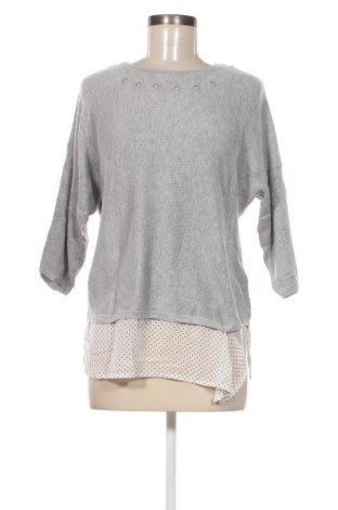 Дамски пуловер Cortefiel, Размер L, Цвят Сив, Цена 16,40 лв.