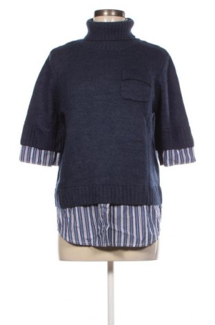 Дамски пуловер Cortefiel, Размер XL, Цвят Син, Цена 17,63 лв.