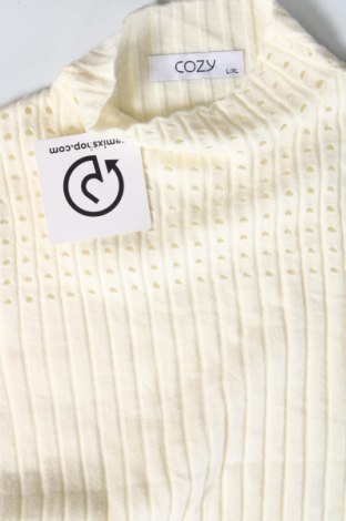 Дамски пуловер Cozy, Размер L, Цвят Екрю, Цена 12,47 лв.