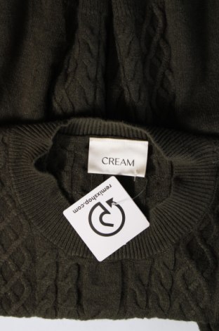 Дамски пуловер Cream, Размер M, Цвят Зелен, Цена 29,14 лв.