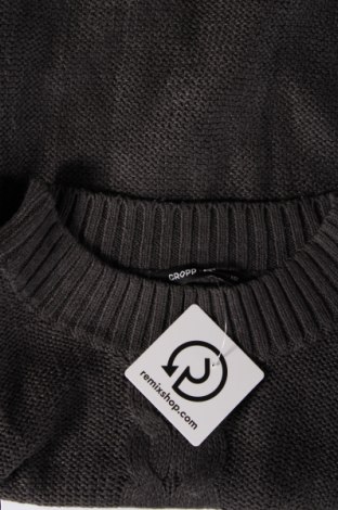 Дамски пуловер Cropp, Размер XS, Цвят Сив, Цена 17,63 лв.