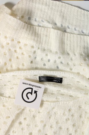Дамски пуловер DAZY, Размер S, Цвят Бял, Цена 4,35 лв.