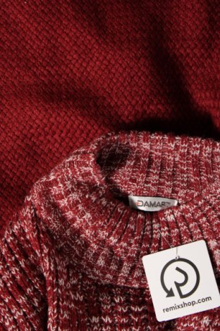 Дамски пуловер Damart, Размер M, Цвят Червен, Цена 12,47 лв.