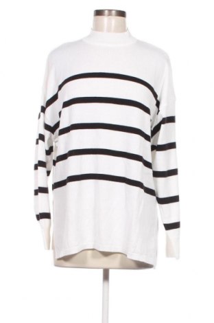 Дамски пуловер Defacto, Размер L, Цвят Бял, Цена 19,78 лв.